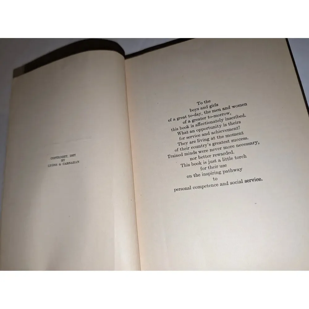 Antique 1927 The Breed-French Speller Complete Course Lyons & Carnahan